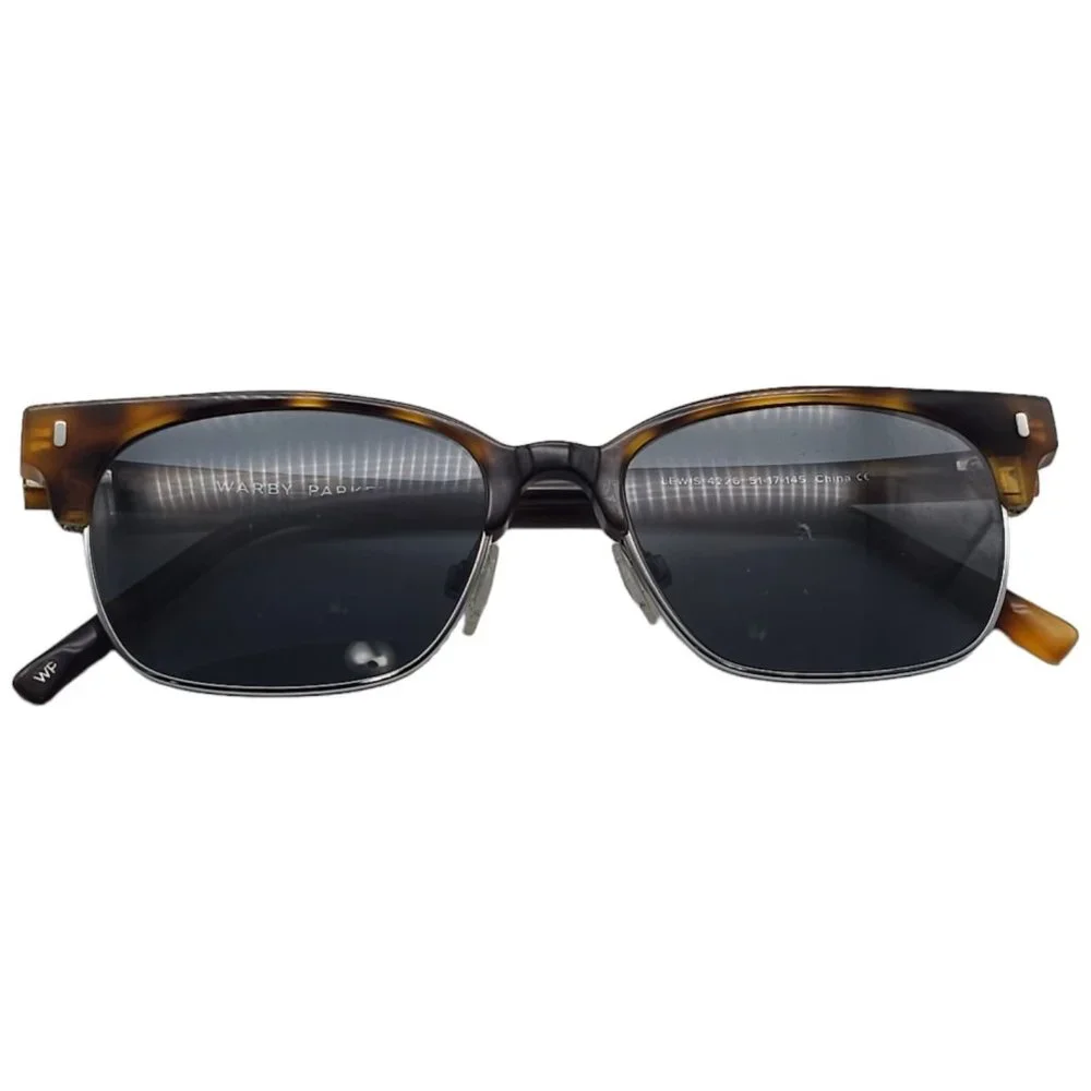 Warby Parker Eyeglasses Lewis 4226 Tortoise Silverhorn 51-17-145 Frames Only E2